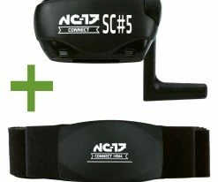 Nc-17 Capteur De Vitesse/cadence Connect SC#5 + Ceinture Cardiofréquencemètre HR#4