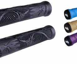 ODI Poignées De BMX Hucker Signature Flangeless