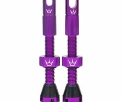 Peaty's Chris King MK2 Tubeless Valves 60mm 9 Peaty's Chris King MK2 Tubeless Valves 60mm -vélo de route Peaty s Chris King MK2 Tubless Ventile 42mm PE PTV2 42 VLT 1 VioletxaJgUtLAeVYnc