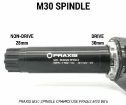 Praxis Works BB86/90/92 M30 Boîte De Pédalier Road/MTB -vélo de route Praxis Works BB86 90 92 M30 Road MTB Innenlager 86 4001W 3