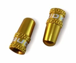 Quaxar Capuchons De Valve SV -vélo de route Quaxar SV Ventilkappen gold