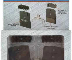 Quaxar Plaquettes Resin/Organic Airfinn Disc Pour Shimano XTR/XT/SLX/Alfine J02A -vélo de route Quaxar Shimano XTRXTSLXAlfine J02A Resin Organic Airfinn Disc Belage 20057648 b