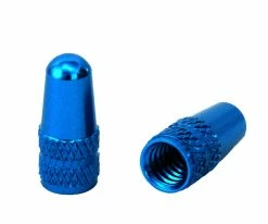 Radon 1 Paire De Capuchons De Valve SV Bleu