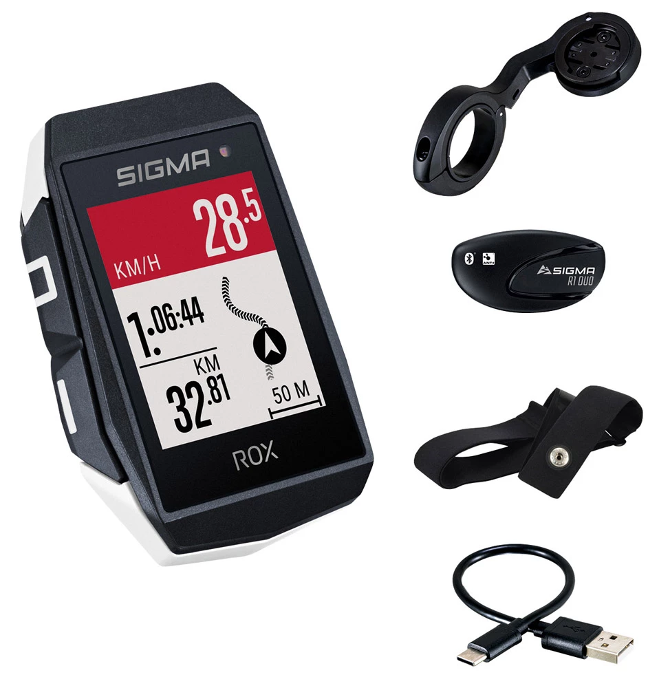 SIGMA ROX 11.1 Evo Compteur Velo GPS HR Set 7 SIGMA ROX 11.1 Evo Compteur Velo GPS HR Set – Image 5