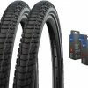 Schwalbe Marathon Plus 40-622 + Chambre à Air SV19 Set -vélo de route Schwalbe Marathon Plus 40 622 Schlauch SV19 Set 20126270