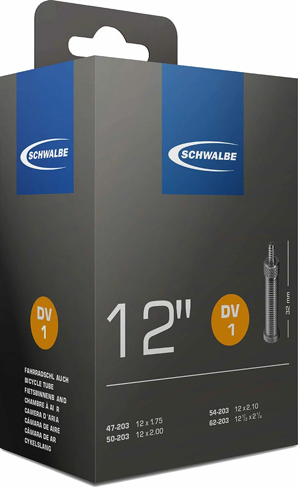Schwalbe DV 1 Tuyau Pour 12 3 Schwalbe DV 1 Tuyau Pour 12