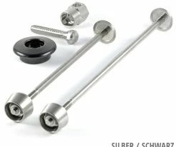 Pitlock Kit 03 / GA Kit De Fusibles -vélo de route Set 03 GA Plug silber schwarz en