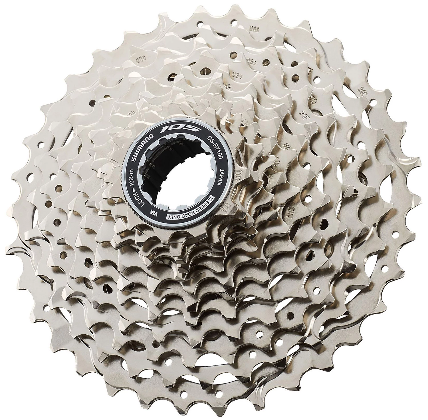 Shimano 105 CS-R7100 Cassette 12 Vitesses 4 Shimano 105 CS-R7100 Cassette 12 Vitesses – Image 2
