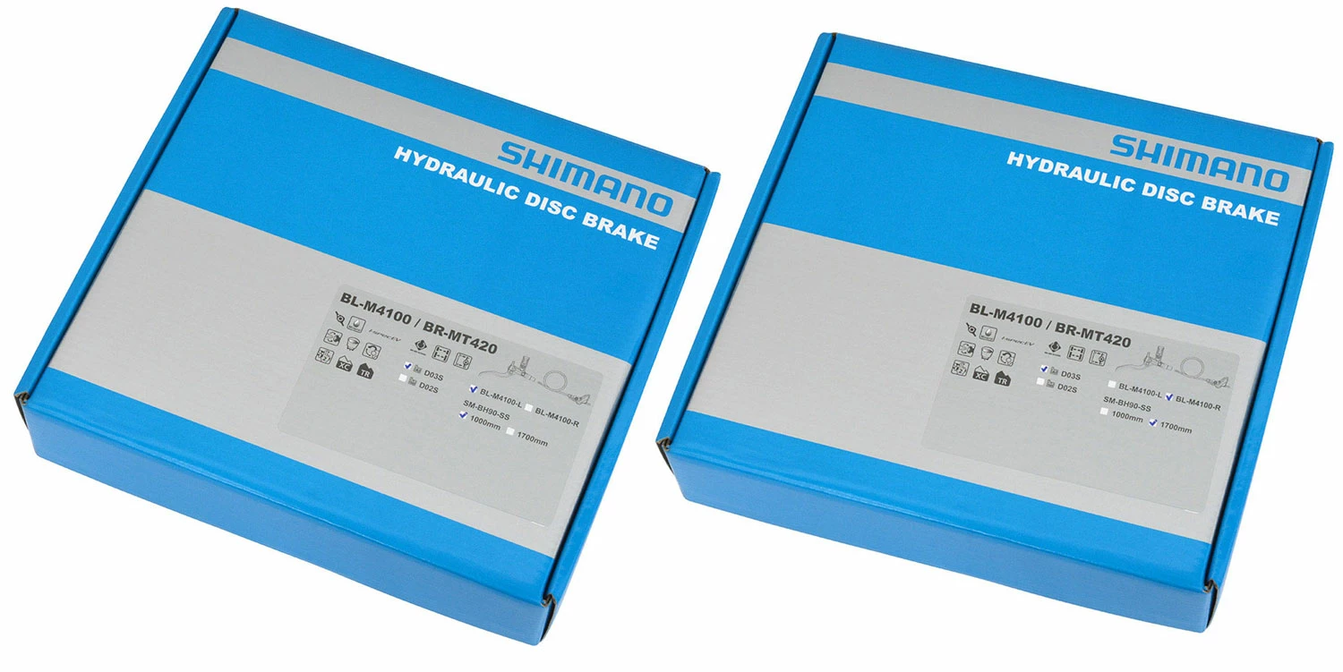 Shimano DEORE BL-M4100/BR-MT420 Kit De Freins à Disque 6 Shimano DEORE BL-M4100/BR-MT420 Kit De Freins à Disque – Image 4