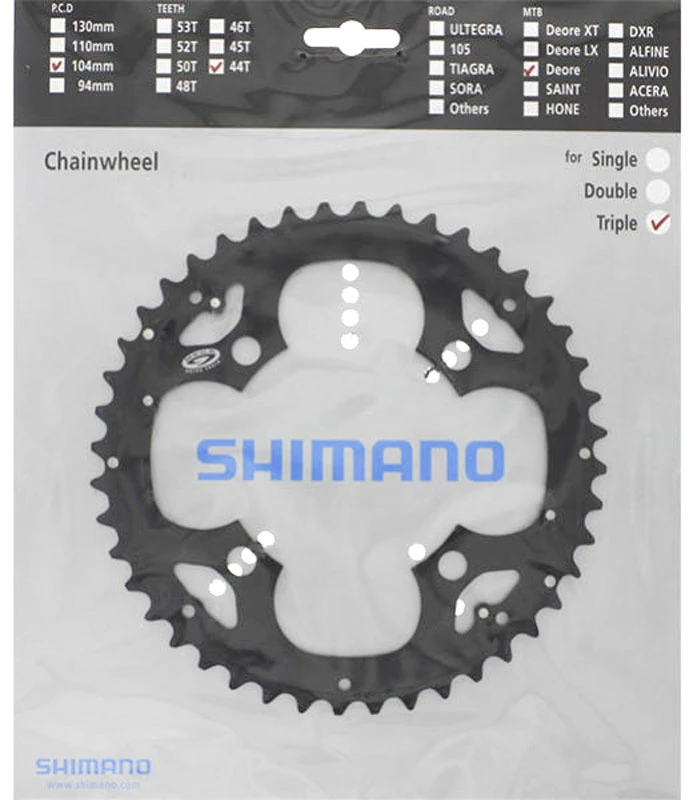 Shimano Plateau DEORE Pour FC-M530/531/532/533/590/591 5 Shimano Plateau DEORE Pour FC-M530/531/532/533/590/591 – Image 3