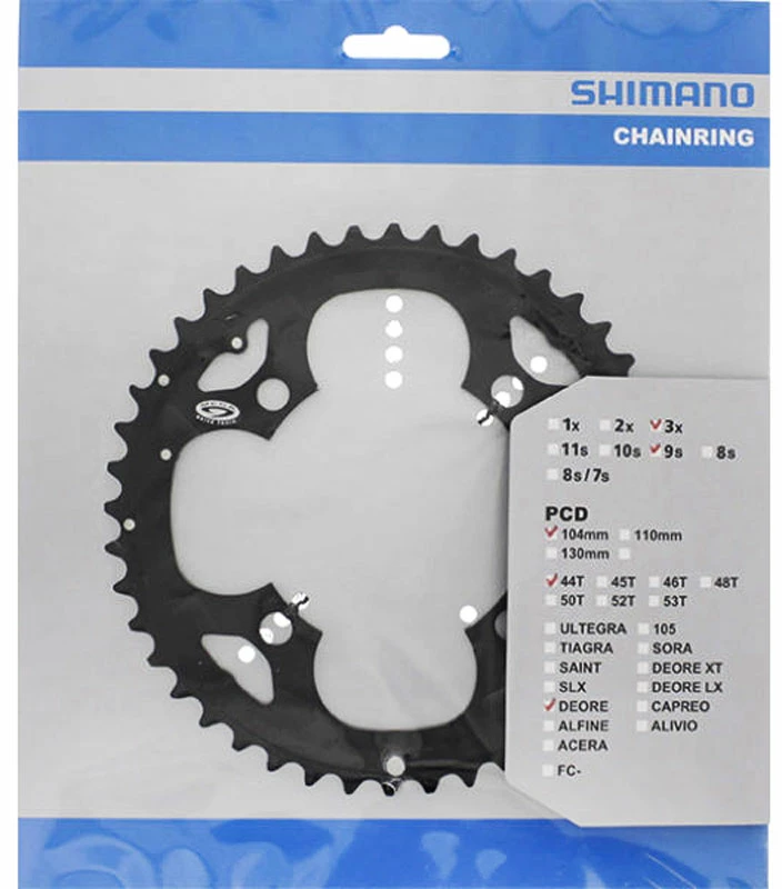 Shimano Plateau DEORE Pour FC-M530/531/532/533/590/591 4 Shimano Plateau DEORE Pour FC-M530/531/532/533/590/591 – Image 2