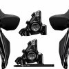 Shimano Kit De Freins à Disque DURA ACE Di2 ST-R9270+BR-R9270 2x12 Vitesses -vélo de route Shimano DURA ACE Di2 ST R9270 BR R9270 2x12 fach Scheibenbremsen Set IR9270DLF6SC100F IR9270DRRDSC1 a