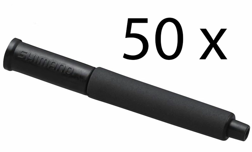 Shimano Embout Avec Pointe Et Manchon En Caoutchouc (50 Pièces) 4 Shimano Embout Avec Pointe Et Manchon En Caoutchouc (50 Pièces) – Image 2