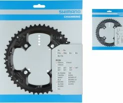 Shimano FC-T6010 Plateau 48T Pour Garde-Chaîne