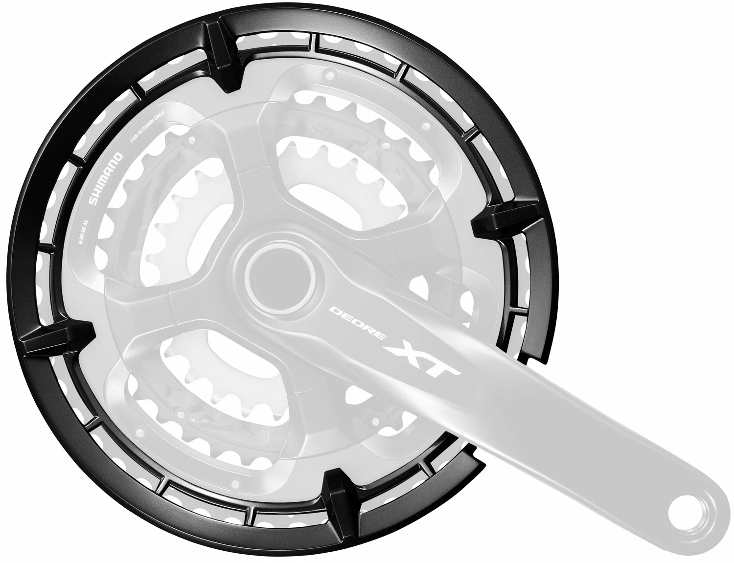 Shimano Garde-chaîne Pour FC-T8000 4 Shimano Garde-chaîne Pour FC-T8000 – Image 2