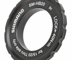 Shimano HB-MT400 Moyeu De Roue Avant Center-Lock 15x100mm -vélo de route Shimano SM HB20 Verschlussring