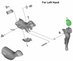 Shimano Badge SORA ST-3030 -vélo de route Shimano SORA ST 3030 Namensschild