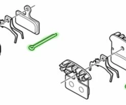 Shimano Goupille De Sécurité Pour Plaquettes De Frein Disc -vélo de route Shimano Sicherungssplint fur Bremsbelage Y8DB06100 a