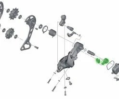 Shimano Unité De Stabilisateur Pour Dérailleurs XTR/XT/SLX/DEORE/GRX 7 Shimano Unité De Stabilisateur Pour Dérailleurs XTR/XT/SLX/DEORE/GRX -vélo de route Shimano Stabilisator Einheit Y3GF98040 c