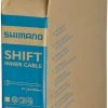 Shimano Câble De Commande En Acier 1,2mm X 2100mm (boîte De 100) -vélo de route Shimano Stahl Schaltzug 1 2mm x 2100mm 100er Box Y60098520 a