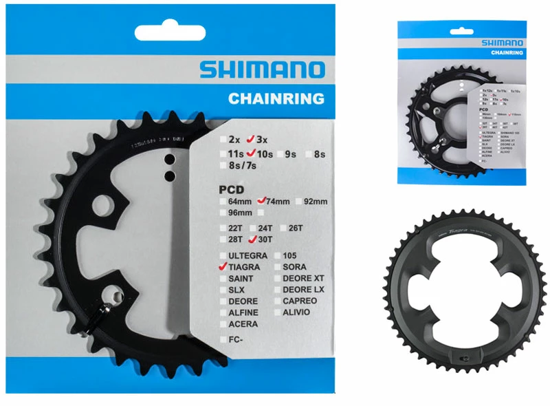 Shimano Plateau De Pédalier TIAGRA FC-4703 3 Shimano Plateau De Pédalier TIAGRA FC-4703