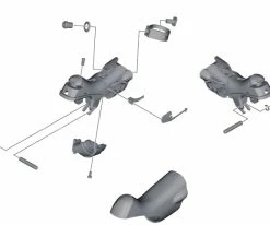 Shimano Badge TIAGRA ST-4700 9 Shimano Badge TIAGRA ST-4700 -vélo de route Shimano TIAGRA ST 4700 Namensschild