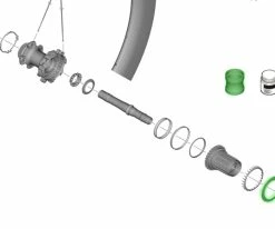 Shimano TL-FH17 Outil De Montage De Bague D'étanchéité 8 Shimano TL-FH17 Outil De Montage De Bague D'étanchéité -vélo de route Shimano TL FH17 Y1Y100020 c