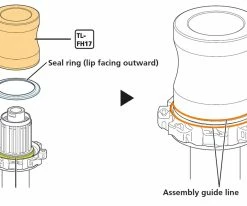 Shimano TL-FH17 Outil De Montage De Bague D'étanchéité 9 Shimano TL-FH17 Outil De Montage De Bague D'étanchéité -vélo de route Shimano TL FH17 Y1Y100020 d
