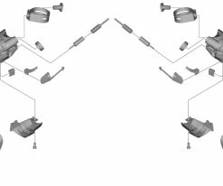 Shimano Badge ULTEGRA ST-R8020 -vélo de route Shimano ULTEGRA ST R8020 Namensschild