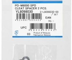 Shimano Entretoise De Cale SPD Pour PD-M8000 -vélo de route Shimano YL8098030 b