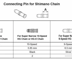 Shimano Axe De Connexion De La Chaîne 6/7/8 Vitesses 11 Shimano Axe De Connexion De La Chaîne 6/7/8 Vitesses -vélo de route Shimano 6 7 8 fach Kettennietstift 20073576 e