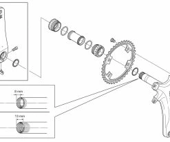 Shimano Vis De Fixation De Manivelle Pour FC-7900/FC-9000 8,5mm -vélo de route Shimano B Type 16mm Y1N218000C14Jo891tw06k