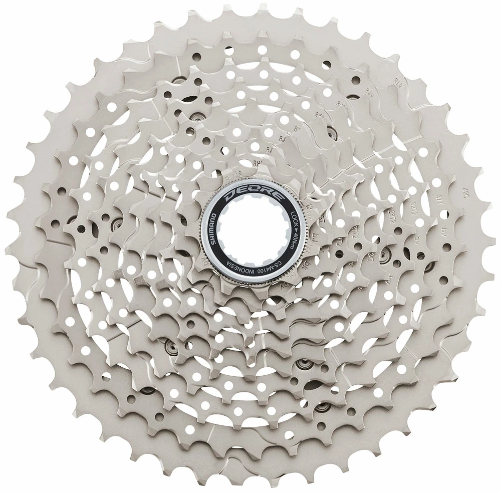 Shimano Cassette DEORE CS-M4100 10 Vitesses 3 Shimano Cassette DEORE CS-M4100 10 Vitesses