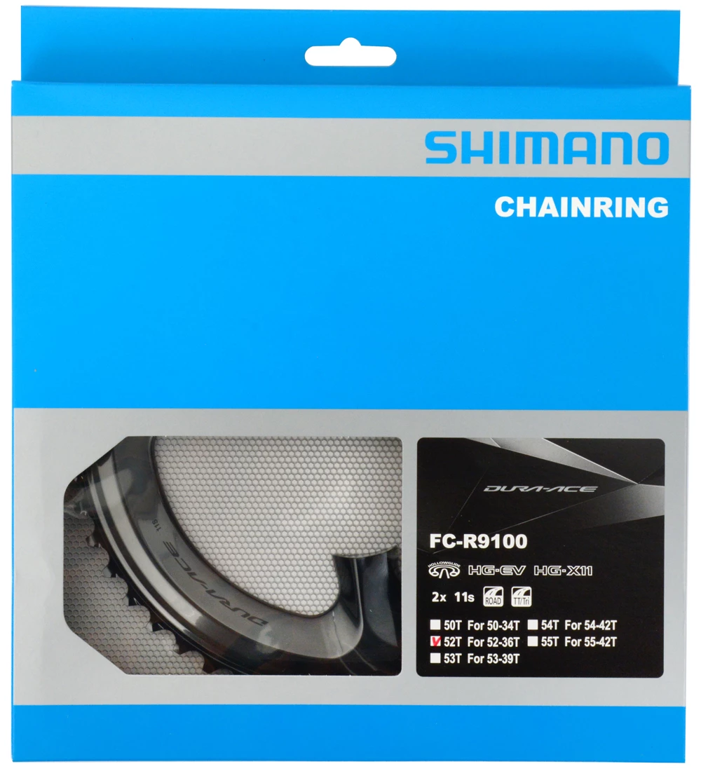 Shimano Plateau DURA ACE Pour FC-R9100 52/36 Dents 5 Shimano Plateau DURA ACE Pour FC-R9100 52/36 Dents – Image 3