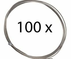Shimano Câble De Commande En Acier Inoxydable SUS 1,2mm X 2100mm (boîte De 100) 5 Shimano Câble De Commande En Acier Inoxydable SUS 1,2mm X 2100mm (boîte De 100) -vélo de route Shimano Edelstahl SUS Schaltzug 1 2mm x 2100mm 100er Box Y60098630 b