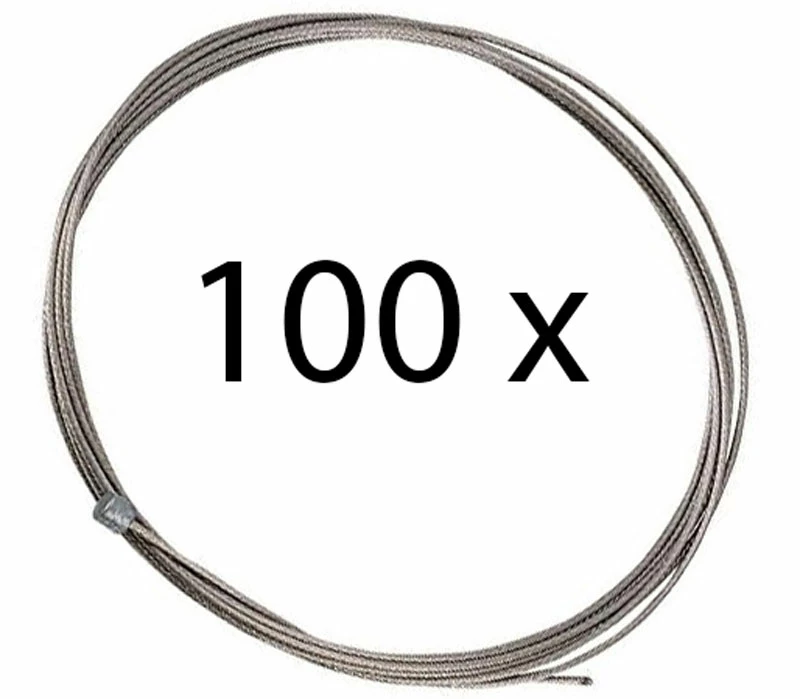Shimano Câble De Commande En Acier Inoxydable SUS 1,2mm X 2100mm (boîte De 100) 4 Shimano Câble De Commande En Acier Inoxydable SUS 1,2mm X 2100mm (boîte De 100) – Image 2