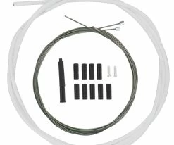 Shimano OT-SP41 OPTISLICK Jeu De Câbles De Changement De Vitesse MTB -vélo de route Shimano MTB Schaltzugset Optislick OT SP41 weiss d