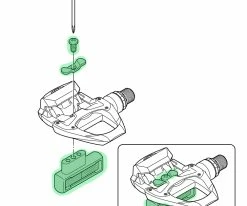 Shimano SM-PD63 Kit De Réflecteurs -vélo de route Shimano Reflektorset SM PD63 Y46J98010 b