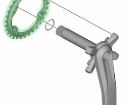 Shimano SLX SM-CRM70 Plateau 11 Vitesses Pour FC-M7000 30 Dents 8 Shimano SLX SM-CRM70 Plateau 11 Vitesses Pour FC-M7000 30 Dents -vélo de route Shimano SLX 11 fach Kettenblatt SM CRM70