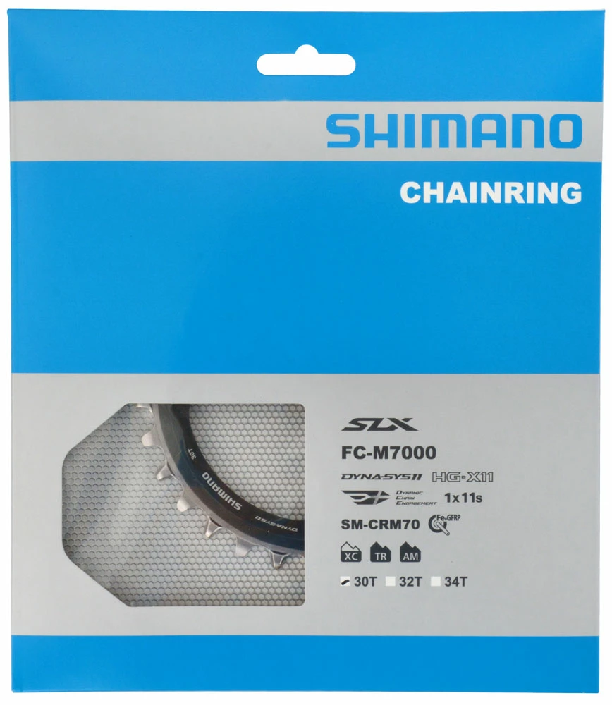 Shimano SLX SM-CRM70 Plateau 11 Vitesses Pour FC-M7000 30 Dents 6 Shimano SLX SM-CRM70 Plateau 11 Vitesses Pour FC-M7000 30 Dents – Image 4
