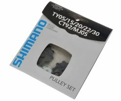 Shimano TOURNEY Jeu De Galets De Guidage/de Tension à 6/7/8 Voies -vélo de route Shimano Tourney 6 7 8 fach Leit Spannrollensatz Y56398100 a