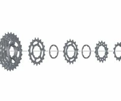 Shimano Bague De Fermeture Avec Bague D'espacement Pour CS-M8000 -vélo de route Shimano Verschlussring mit Distanzring fur CS M8000 Y1RK98010 d