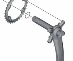 Shimano Boulons De Plateau XT FC-M8000 1 Vitesse 5 Shimano Boulons De Plateau XT FC-M8000 1 Vitesse -vélo de route Shimano XT FC M8000 Kettenblattschrauben 1 fach Y1RL98100 b