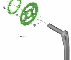Shimano XT/SLX FC-M8100/M7100 Plateau 2x12 Vitesses 13 Shimano XT/SLX FC-M8100/M7100 Plateau 2x12 Vitesses -vélo de route Shimano XT SLX FC M8100 M7100 2x12 fach Kettenblatt