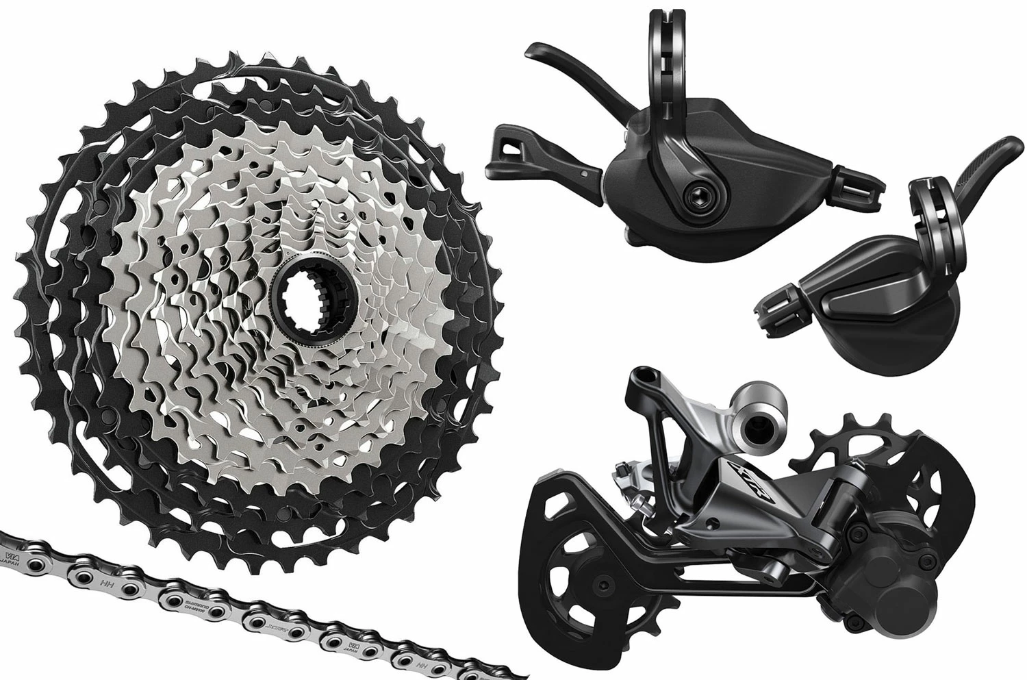 Shimano XTR M9100 Kit De Mise à Niveau 2x12 Vitesses 10-45 Collier Sans Dérailleur Avant 3 Shimano XTR M9100 Kit De Mise à Niveau 2x12 Vitesses 10-45 Collier Sans Dérailleur Avant