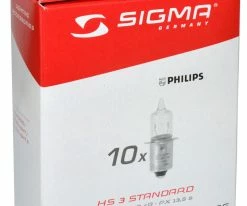 SIGMA HS-3 Ampoule De Rechange 2,4W/6V (10 Pièces)