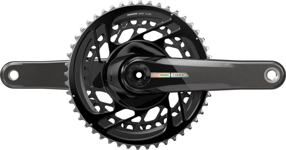 SRAM Manivelle Force DUB 2x12 Vitesses 48/35T 3 SRAM Manivelle Force DUB 2x12 Vitesses 48/35T