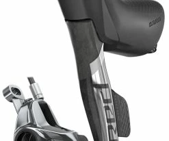 SRAM Red ETap® AXS HRD Levier De Changement De Vitesse/frein 2x12 Vitesses Frein à Disque 6 SRAM Red ETap® AXS HRD Levier De Changement De Vitesse/frein 2x12 Vitesses Frein à Disque -vélo de route Sram Red eTap R AXS HRD Schalt Bremshebel 2x12 fach Scheibenbremse 00 7018 392 001 2