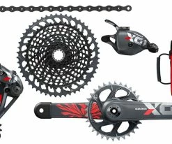 SRAM X01 Eagle DUB 12 Vitesses Groupe 10-52 170mm + Tube Frame Strap