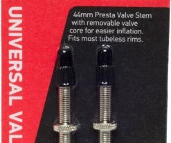 Stan's NoTubes Valve Tubeless Universelle 44mm (paire)